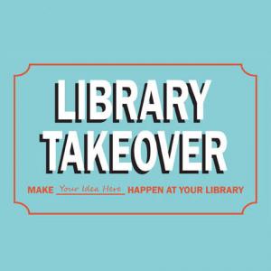 Library Takeover logo