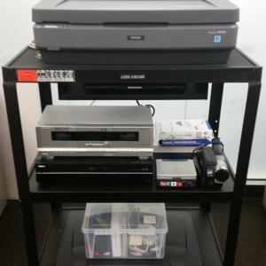 Archiving equipment available to patrons