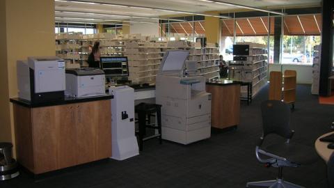 Printing station at Goodman South Madison